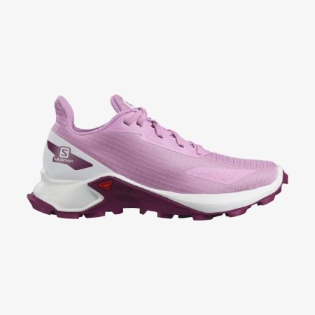 Salomon ALPHACROSS BLAST Laufschuhe Kinder Rosa [7SOP-I]